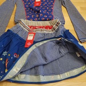 Oilily Out of This World Skirt & Shirt Set